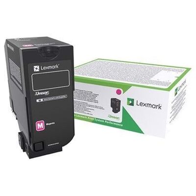 Lexmark 84C5HME Kırmızı Orjinal Toner Yüksek Kapasiteli - 1