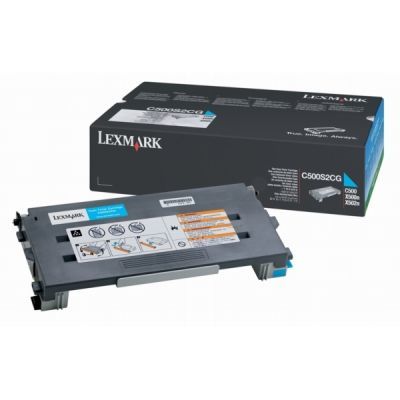 Lexmark C500-C500H2CG Mavi Orjinal Toner - 1