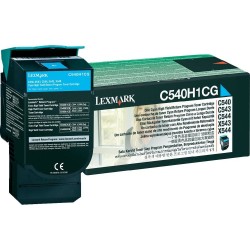 Lexmark C540-C540H1CG Mavi Orjinal Toner Yüksek Kapasiteli - Lexmark
