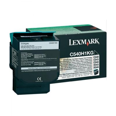 Lexmark C540-C540H1KG Siyah Orjinal Toner Yüksek Kapasiteli - 1