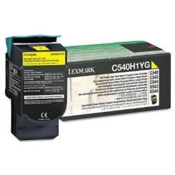 Lexmark C540-C540H1YG Sarı Orjinal Toner Yüksek Kapasiteli - Lexmark