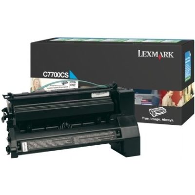 Lexmark C770-C772-X772-C7700CS Mavi Orjinal Toner - 1