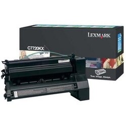 Lexmark C772-X772-C7720KX Siyah Orjinal Toner Ekstra Yüksek Kapaiteli - Lexmark