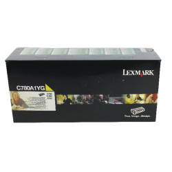 Lexmark C780-C782-X782-C780A1YG Sarı Orjinal Toner - Lexmark
