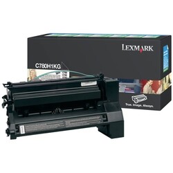 Lexmark C780-C782-X782-C780H1KG Siyah Orjinal Toner Yüksek Kapasiteli - Lexmark