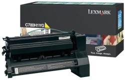 Lexmark C780-C782-X782-C780H1YG Sarı Orjinal Toner Yüksek Kapasiteli - Lexmark