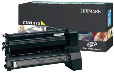 Lexmark C780-C782-X782-C780H1YG Sarı Orjinal Toner Yüksek Kapasiteli - 1