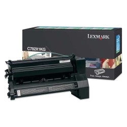 Lexmark C782-X782-C782X1KG Siyah Orjinal Toner Ekstra Yüksek Kapasiteli - Lexmark