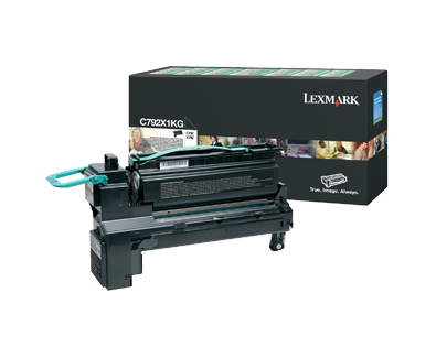 Lexmark C792-C792X1KG Siyah Orjinal Toner Yüksek Kapasiteli - 1
