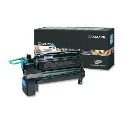Lexmark C792-X792-C792A1CG Mavi Orjinal Toner - 1