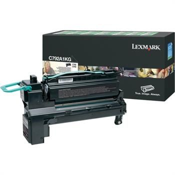 Lexmark C792-X792-C792A1KG Siyah Orjinal Toner - 1