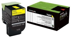 Lexmark CS310-70C80Y0 Sarı Orjinal Toner - Lexmark