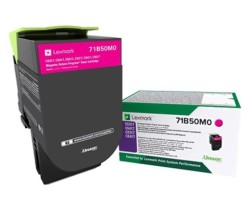 Lexmark CS317-71B50M0 Kırmızı Orjinal Toner - Lexmark