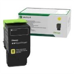 Lexmark CS421-78C50Y0 Sarı Orjinal Toner - Lexmark