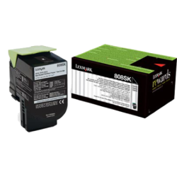 Lexmark CX310-80C8SK0 Siyah Orjinal Toner Yüksek Kapasiteli - Lexmark