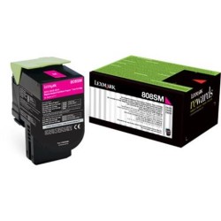 Lexmark CX310-80C8SM0 Kırmızı Orjinal Toner Yüksek Kapasiteli - Lexmark