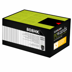 Lexmark CX410-80C8HK0 Siyah Orjinal Toner Ekstra Yüksek Kapasiteli - Lexmark