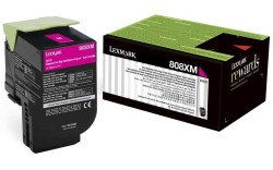 Lexmark CX510-80C8XM0 Kırmızı Orjinal Toner Ultra Yüksek Kapasiteli - Lexmark