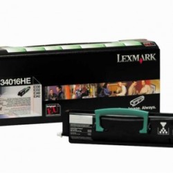 Lexmark E330-34016HE Siyah Orjinal Toner Yüksek Kapasiteli - Lexmark