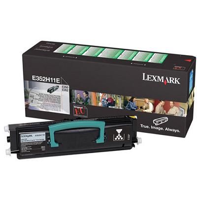 Lexmark E352-E352H11E Siyah Orjinal Toner Yüksek Kapasiteli - 1