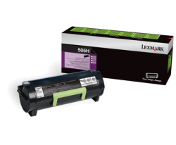 Lexmark 505H-50F5H00 Siyah Orjinal Toner Yüksek Kapasiteli - Lexmark