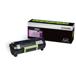 Lexmark 505U-50F5U00 Siyah Orjinal Toner Ultra Yüksek Kapasiteli - Lexmark