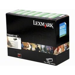 Lexmark T654-T654X11E Siyah Orjinal Toner Ekstra Yüksek Kapasiteli - Lexmark