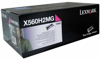 Lexmark X560-X560H2MG Kırmızı Orjinal Toner Yüksek Kapasiteli - 1