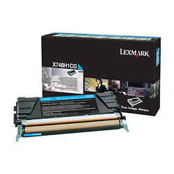 Lexmark X748-X748H1CG Mavi Orjinal Toner Yüksek Kapasiteli - Lexmark