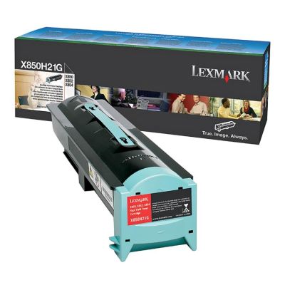 Lexmark X850-X850H21G Siyah Orjinal Toner - 1