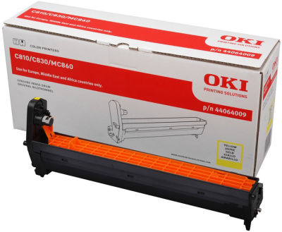 Oki C801-C810-C821-C830-MC851-MC861-44064009 Sarı Orjinal Drum Ünitesi - 1
