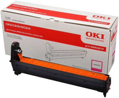 Oki C801-C810-C821-C830-MC851-MC861-44064010 Kırmızı Orjinal Drum Ünitesi - 1