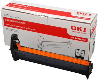 Oki C801-C810-C821-C830-MC851-MC861-44064012 Siyah Orjinal Drum Ünitesi - 1