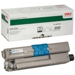 Oki C301-MC332-44973544 Siyah Orjinal Toner - Oki