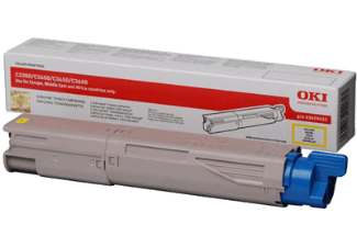 Oki C3400-C3600-43459345 Sarı Orjinal Toner Yüksek Kapasiteli - 1
