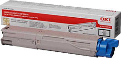 Oki C3400-C3600-43459348 Siyah Orjinal Toner Yüksek Kapasiteli - 1