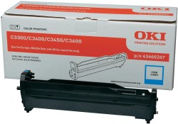 Oki C3400-C3600-43460207 Mavi Orjinal Drum Ünitesi - Oki