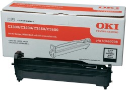 Oki C3400-C3600-43460208 Siyah Orjinal Drum Ünitesi - Oki