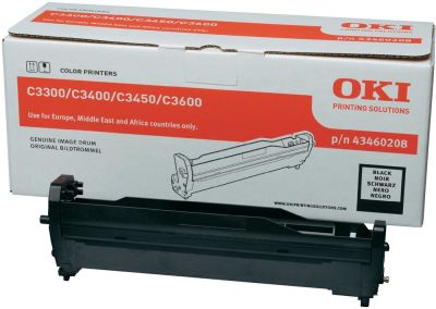 Oki C3400-C3600-43460208 Siyah Orjinal Drum Ünitesi - 1