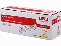 Oki C3520-MC350-43460221 Sarı Orjinal Drum Ünitesi - Oki