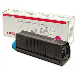 Oki C5100-42127489 Kırmızı Orjinal Toner - Oki