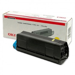 Oki C5200-42804566 Sarı Orjinal Toner Yüksek Kapasiteli - Oki