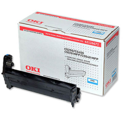 Oki C5250-C5450-42126672 Mavi Orjinal Drum Ünitesi - 1