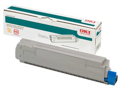 Oki C5250-C5450-42804570 Sarı Orjinal Toner - 1