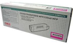 Oki C5250-C5450-42804571 Kırmızı Orjinal Toner - Oki