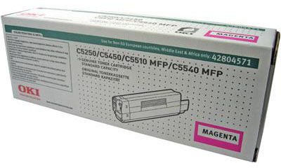 Oki C5250-C5450-42804571 Kırmızı Orjinal Toner - 1