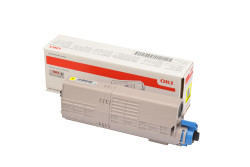 Oki C532-MC563-46490405 Sarı Orjinal Toner - Oki
