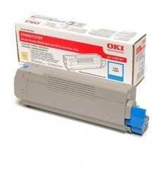 Oki C5600-C5700-43381923 Mavi Orjinal Toner - 1