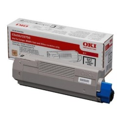 Oki C5650-C5750-43865740 Siyah Orjinal Toner - Oki