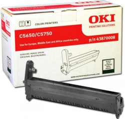 Oki C5650-C5750-43870008 Siyah Orjinal Drum Ünitesi - Oki